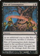 Rite of Consumption (SHM-076) - Shadowmoor Foil