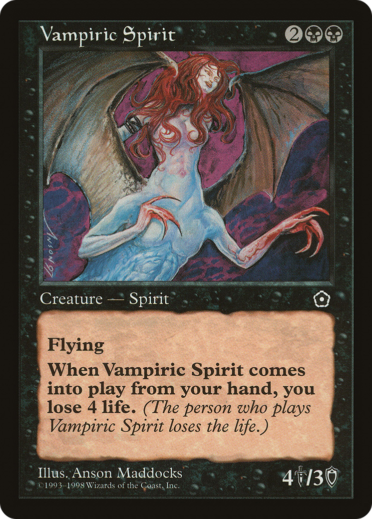 Vampiric Spirit (P02-)  - Portal Second Age