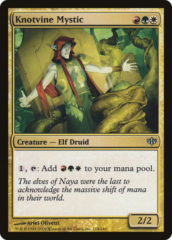 Knotvine Mystic (CON-114)  Foil - Conflux
