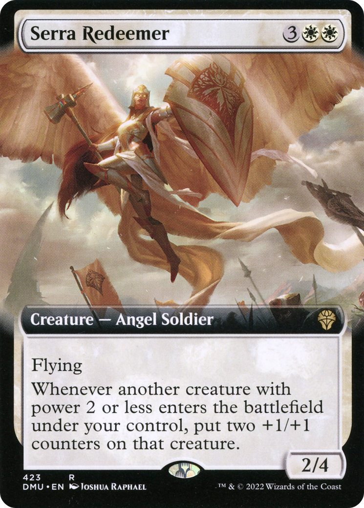 Serra Redeemer (Extended Art) (DMU-423)  Foil - Dominaria United: (Extended Art)