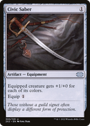Civic Saber (2X2-300) - Double Masters 2022 Foil