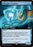 Deceptive Frostkite (Extended Art) (TDC-059)  - Commander: Tarkir: Dragonstorm: (Extended Art)