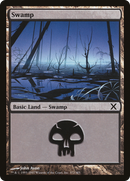 Swamp (372) (10E-372)  Foil - Tenth Edition