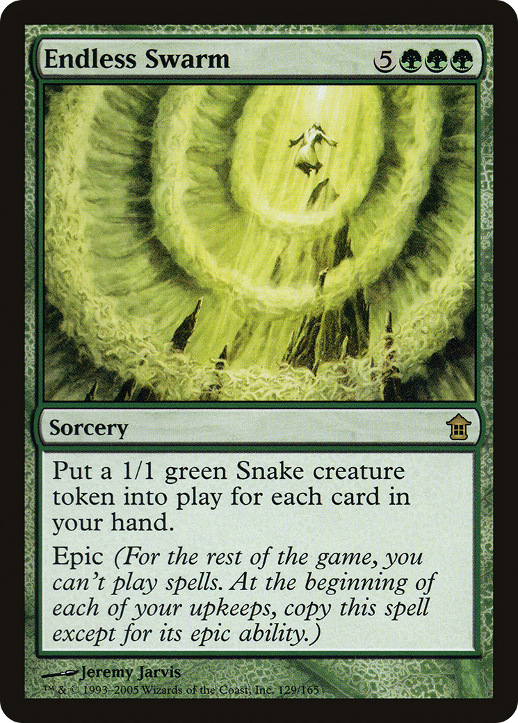 Endless Swarm (SOK-129)  Foil - Saviors of Kamigawa