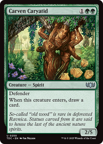 Carven Caryatid (TDC-250)  - Commander: Tarkir: Dragonstorm