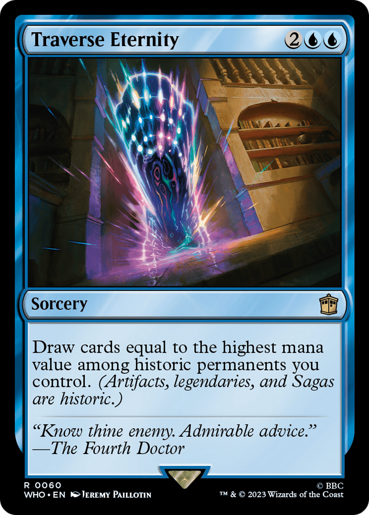 Traverse Eternity (WHO-060)  Foil - Doctor Who