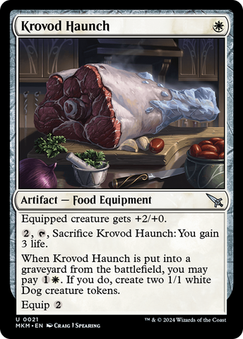 Krovod Haunch (MKM-021)  Foil - Murders at Karlov Manor