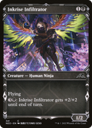 Inkrise Infiltrator (Showcase) (NEO-341)  - Kamigawa: Neon Dynasty: (Showcase)