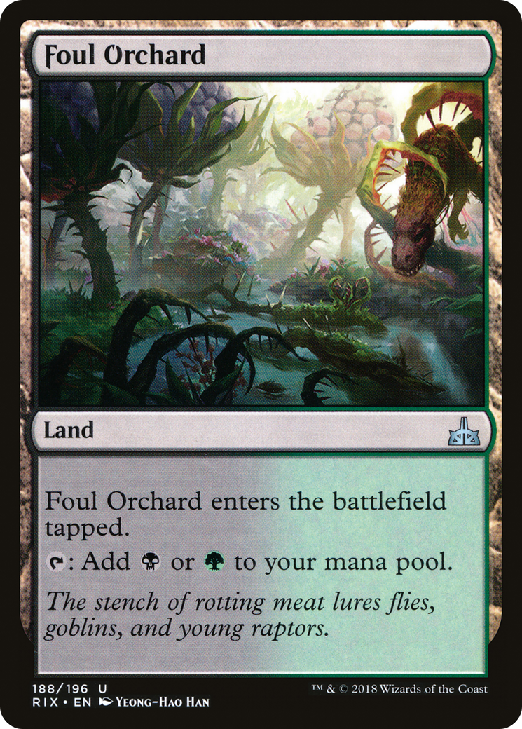 Foul Orchard (RIX-188)  - Rivals of Ixalan