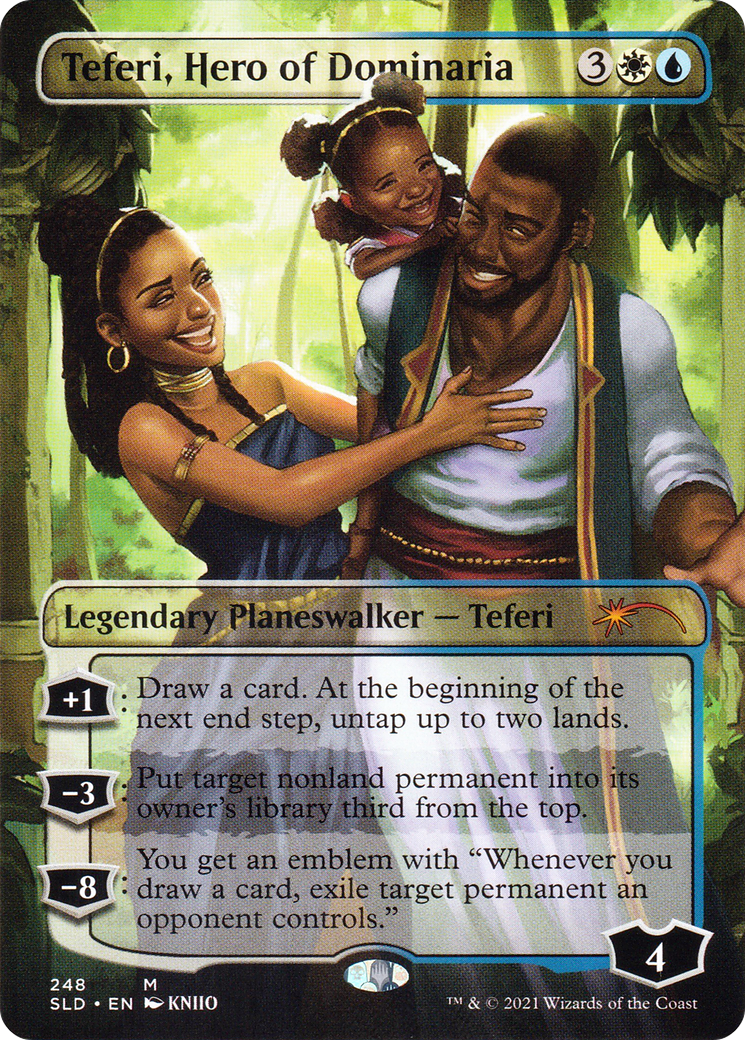 Teferi, Hero of Dominaria (SLD-248)  Foil - Secret Lair Drop (Borderless)