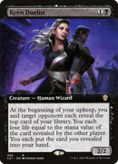 Keen Duelist (Extended Art) (C21-369)  - Commander 2021: (Extended Art)