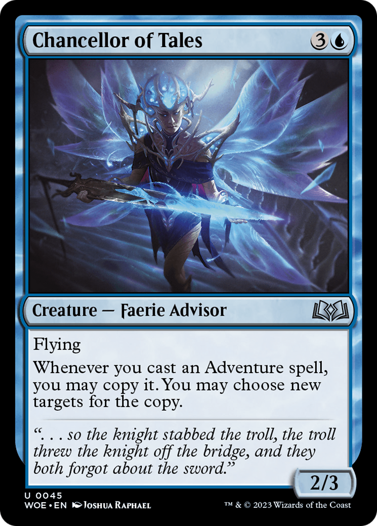 Chancellor of Tales (WOE-045)  Foil - Wilds of Eldraine