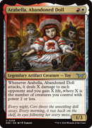 Arabella, Abandoned Doll (DSK-208)  Foil - Duskmourn: House of Horror