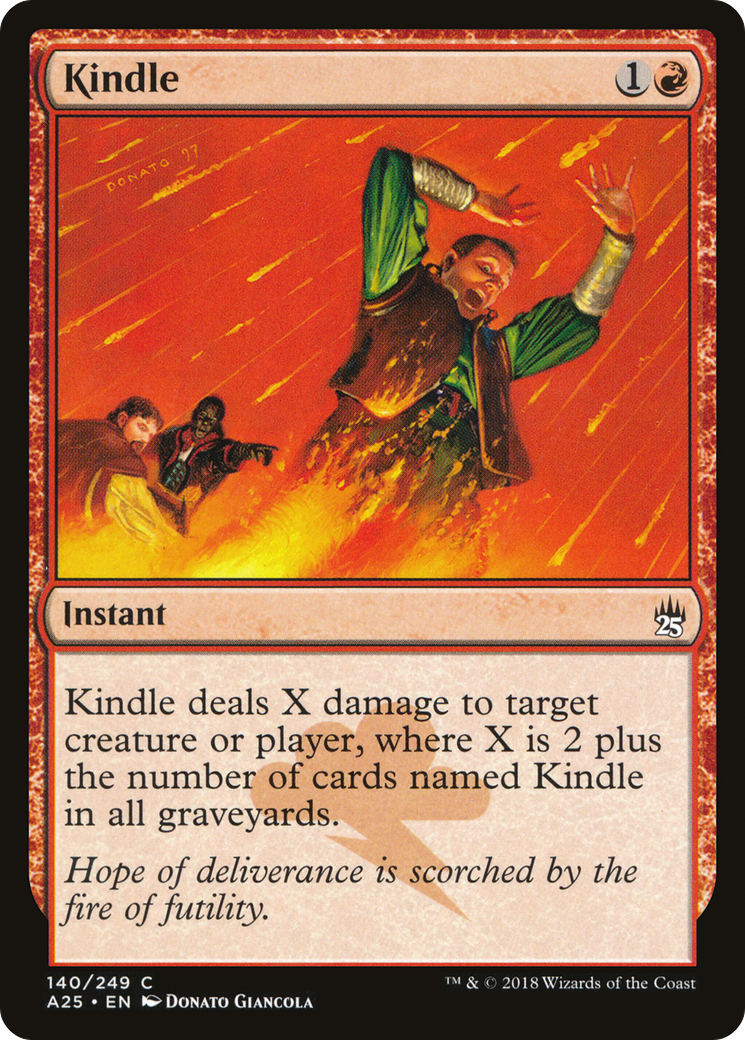 Kindle (A25-140)  Foil - Masters 25