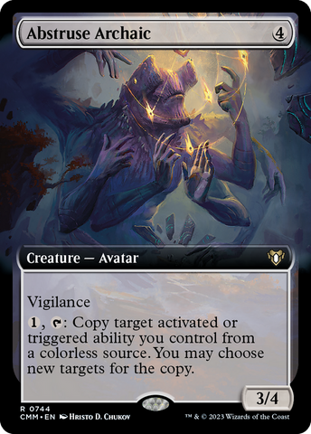 Abstruse Archaic (Extended Art) (CMM-744)  - Commander Masters: (Extended Art)