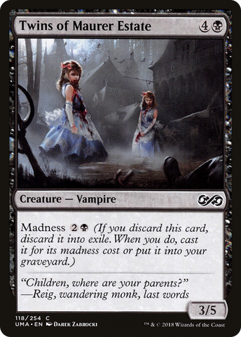 Twins of Maurer Estate (UMA-118)  - Ultimate Masters