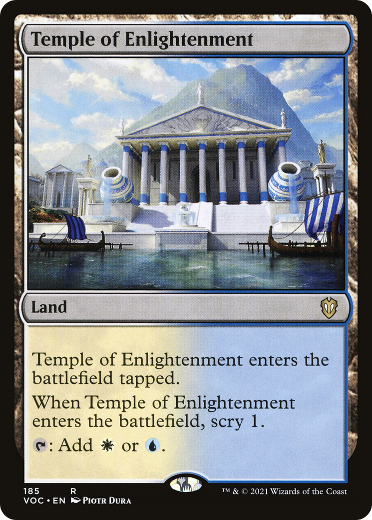 Temple of Enlightenment (VOC-185)  - Crimson Vow Commander