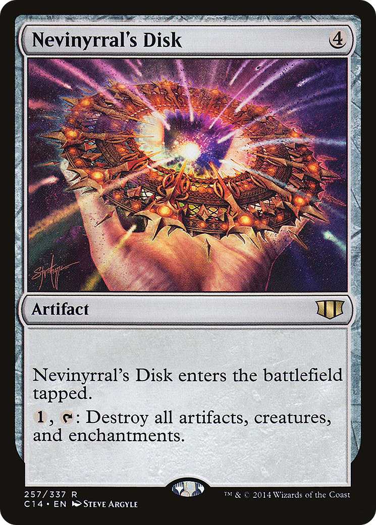 Nevinyrral's Disk (C14-257)  - Commander 2014