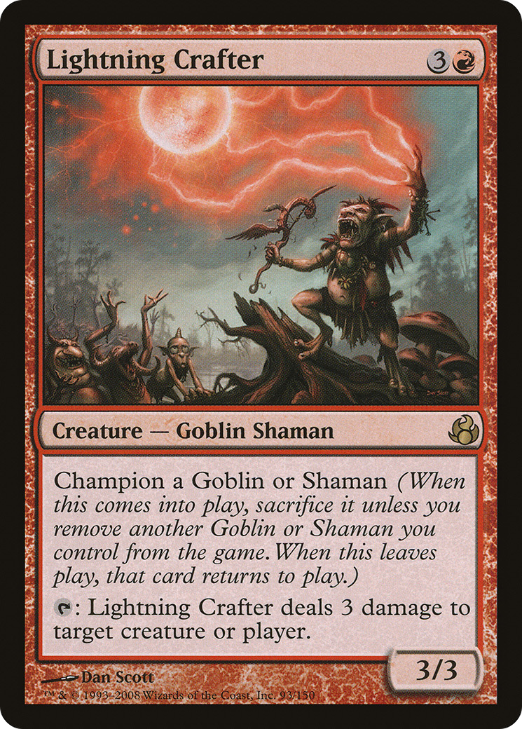 Lightning Crafter (MOR-093)  Foil - Morningtide
