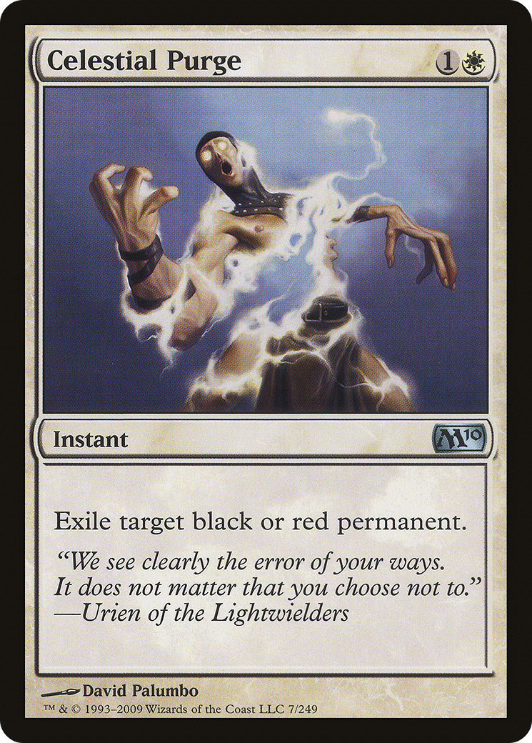 Celestial Purge (M10-007)  Foil - Magic 2010