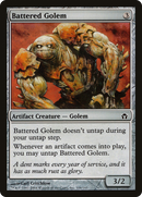 Battered Golem (5DN-106)  Foil - Fifth Dawn