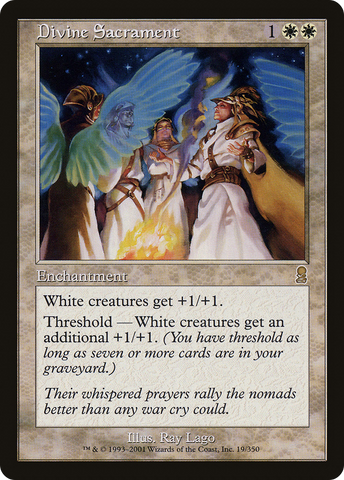 Divine Sacrament (ODY-019)  Foil - Odyssey
