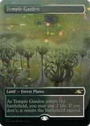 Temple Garden (Borderless) (Galaxy Foil) (UNF-532)  Foil - Unfinity