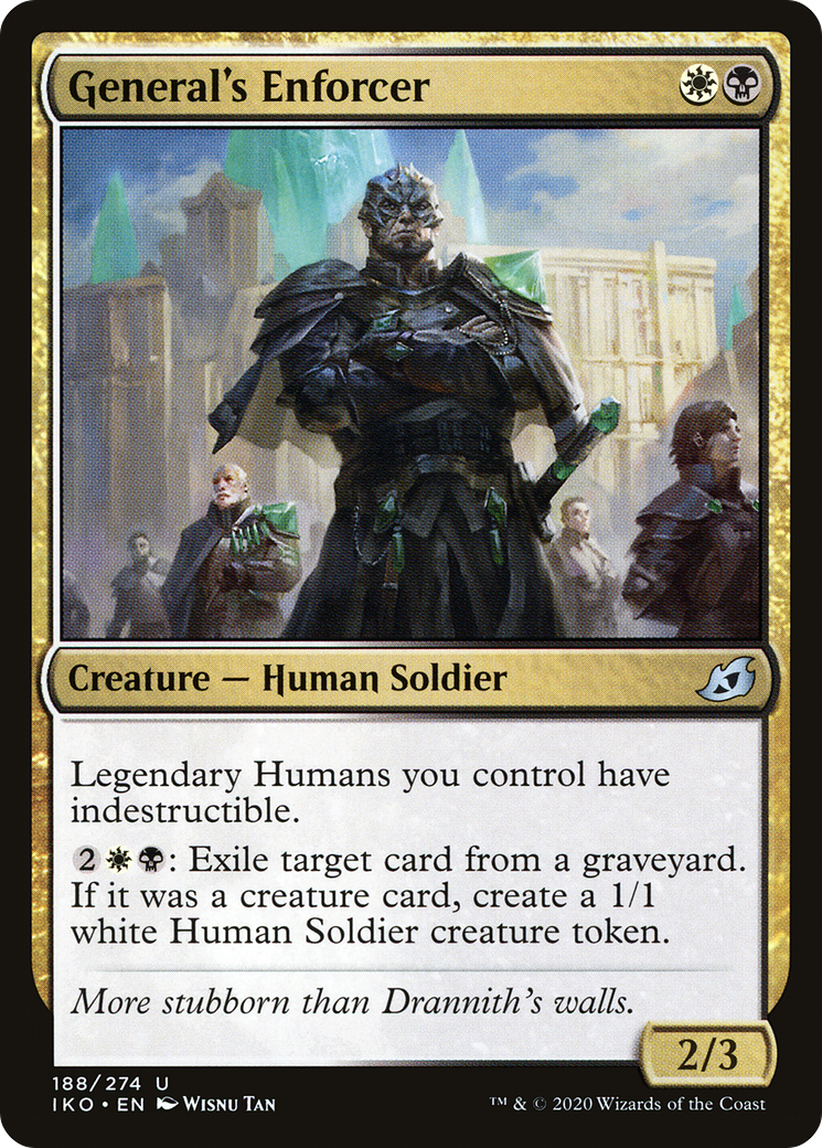 General's Enforcer (IKO-188)  Foil - Ikoria: Lair of Behemoths