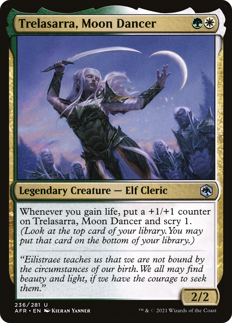Trelasarra, Moon Dancer (AFR-236)  Foil - Adventures in the Forgotten Realms
