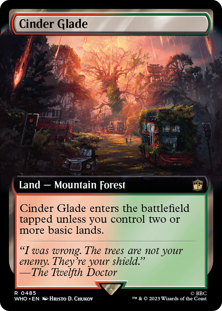 Cinder Glade (Extended Art) (WHO-485)  - Doctor Who: (Extended Art)