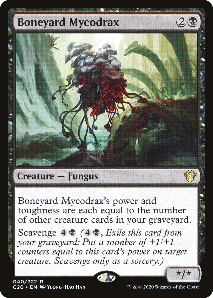 Boneyard Mycodrax (C20-040)  - Commander 2020