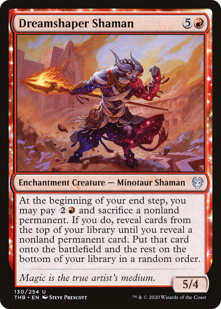 Dreamshaper Shaman (THB-130)  Foil - Theros Beyond Death