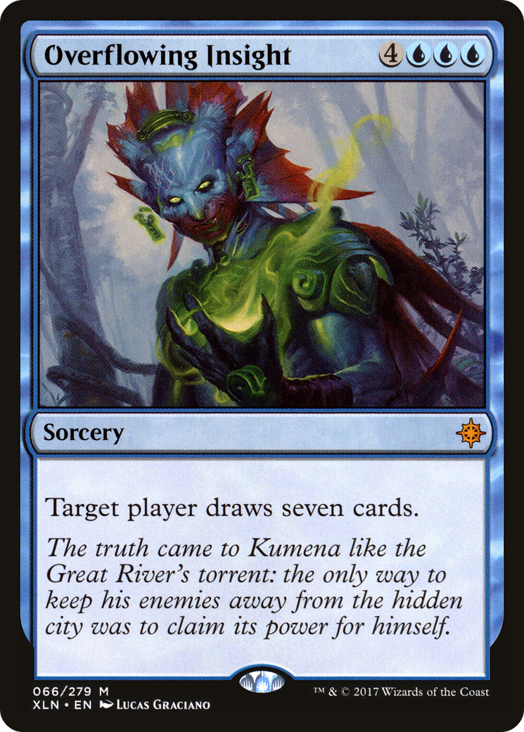 Overflowing Insight (XLN-066)  - Ixalan