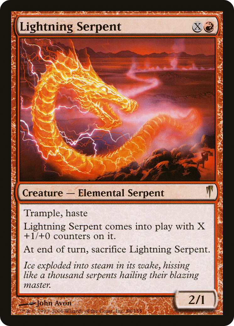 Lightning Serpent (CSP-088)  - Coldsnap