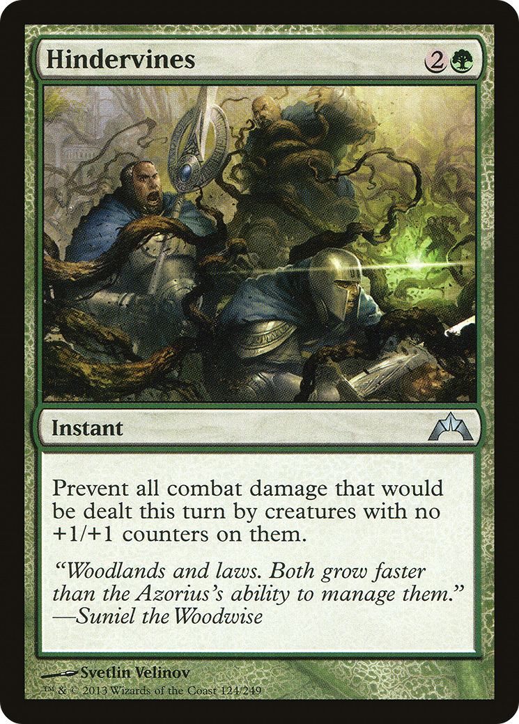 Hindervines (GTC-124)  Foil - Gatecrash
