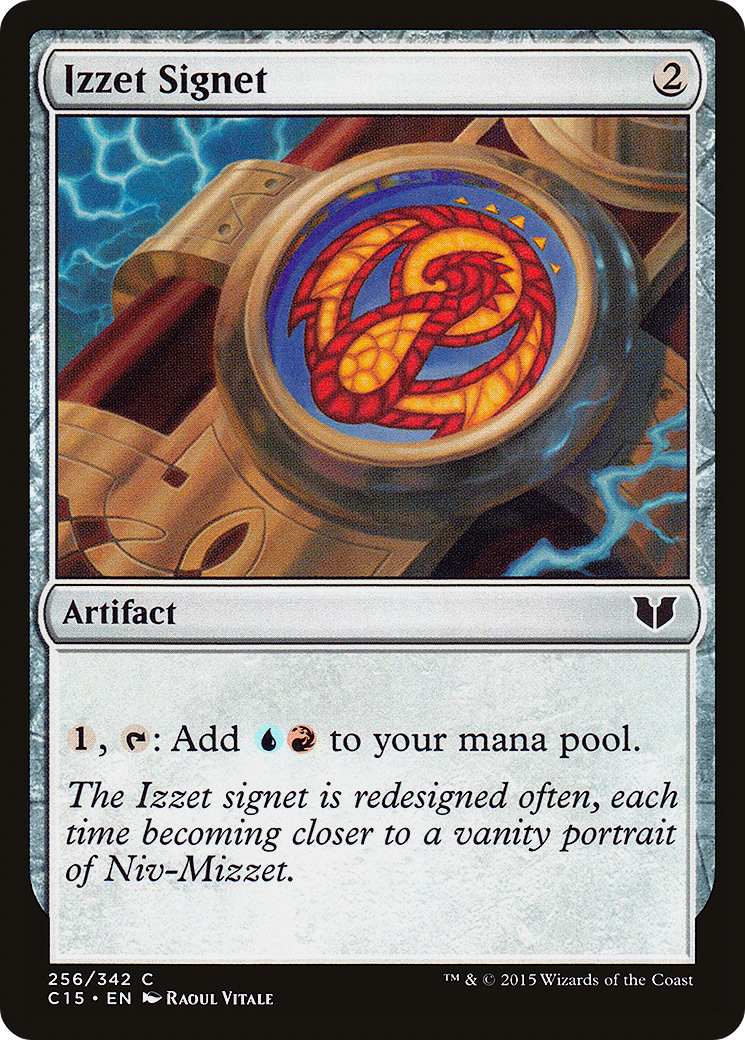 Izzet Signet (C15-256)  - Commander 2015