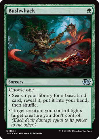 Bushwhack (J25-641)  - Foundations Jumpstart