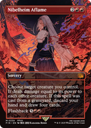 Nibelheim Aflame (Borderless) (FIN-339)  Foil - FINAL FANTASY