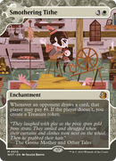 Smothering Tithe (WOT-013)  Foil - Wilds of Eldraine: Enchanting Tales: (Showcase) (Borderless)