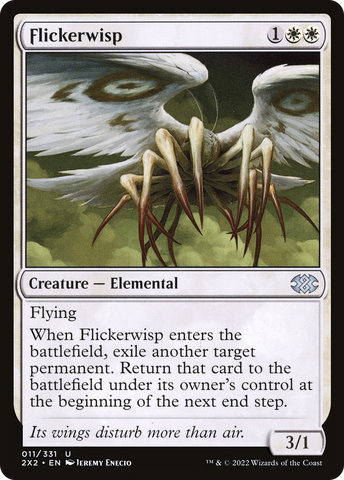 Flickerwisp (2X2-011)  Foil - Double Masters 2022