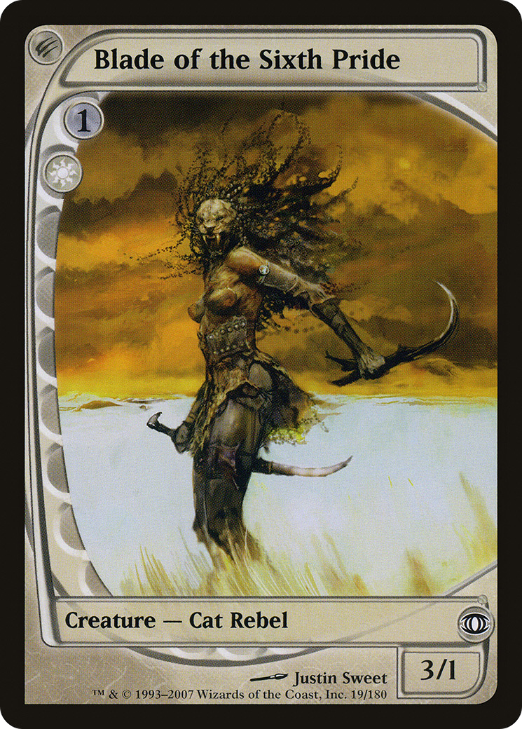 Blade of the Sixth Pride (FUT-019)  Foil - Future Sight