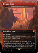 Helm's Deep - Shinka, the Bloodsoaked Keep (LTC-374)  Foil - Tales of Middle-earth Commander / Helm's Deep (Borderless)