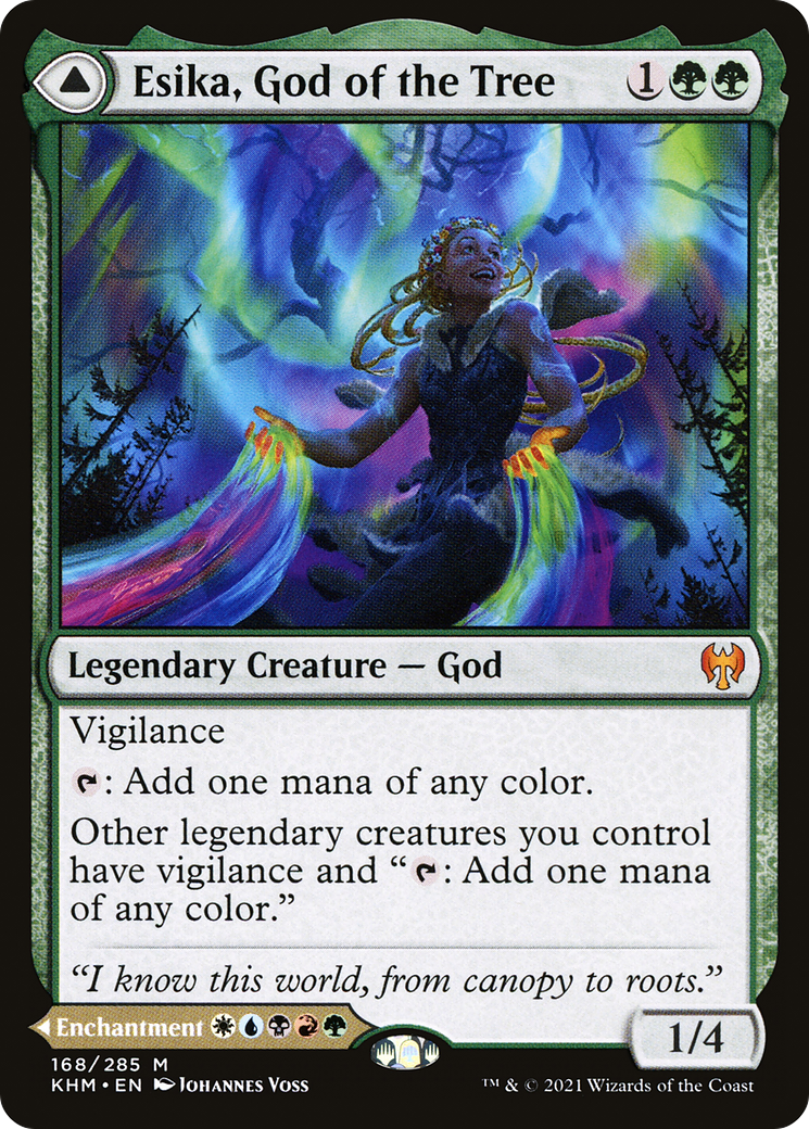 Esika, God of the Tree (KHM-168)  - Kaldheim