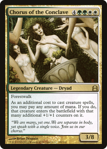 Chorus of the Conclave (CMD-189)  - Commander 2011