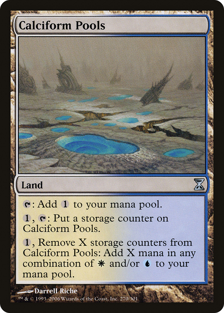 Calciform Pools (TSP-270)  - Time Spiral