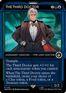 The Third Doctor (Showcase) (Surge Foil) (WHO-1145)  Foil - Doctor Who: (Showcase) (Borderless)