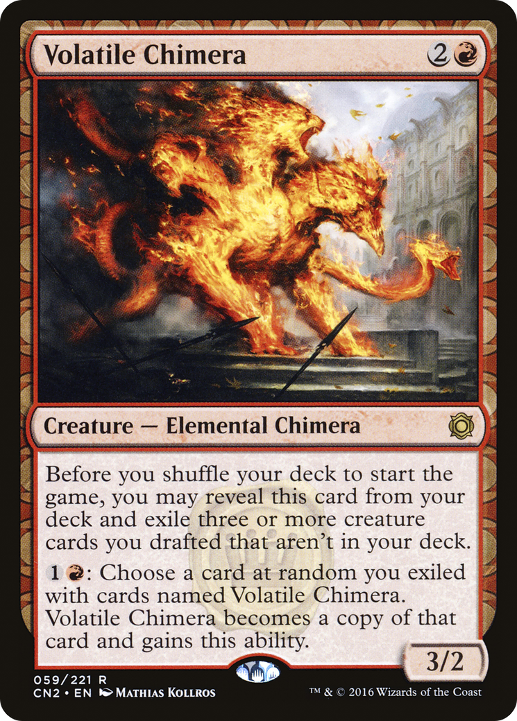Volatile Chimera (CN2-059)  - Conspiracy: Take the Crown