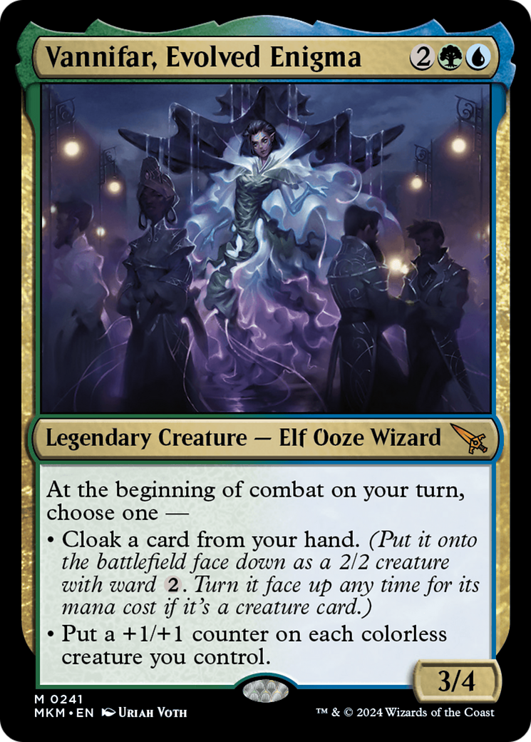 Vannifar, Evolved Enigma (MKM-241)  Foil - Murders at Karlov Manor