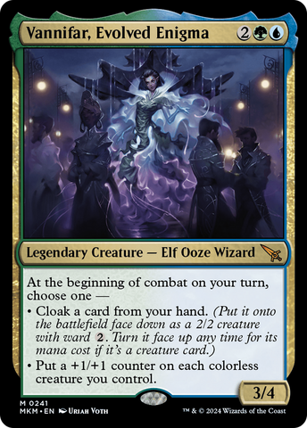 Vannifar, Evolved Enigma (MKM-241)  Foil - Murders at Karlov Manor