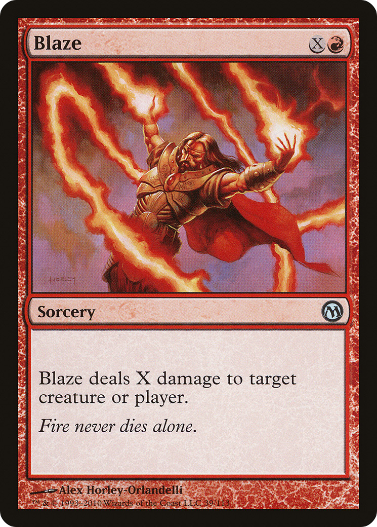 Blaze (DPA-039)  - Duels of the Planeswalkers
